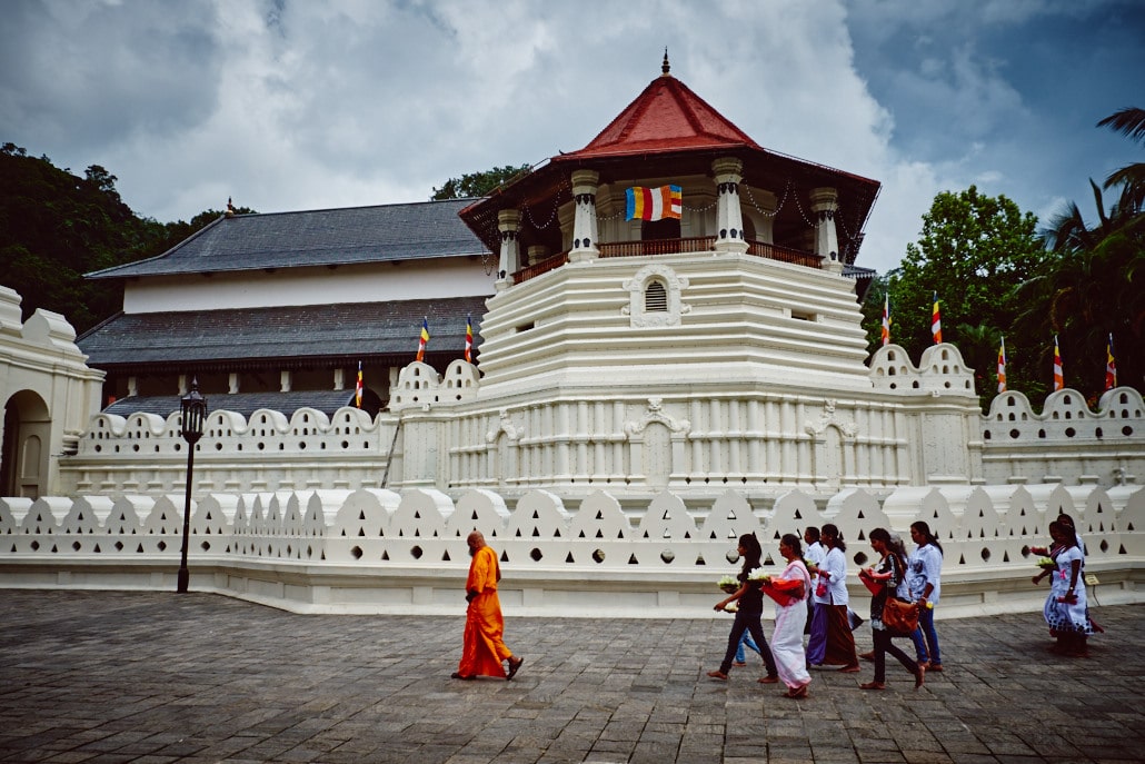 Der Zahntempel in Kandy