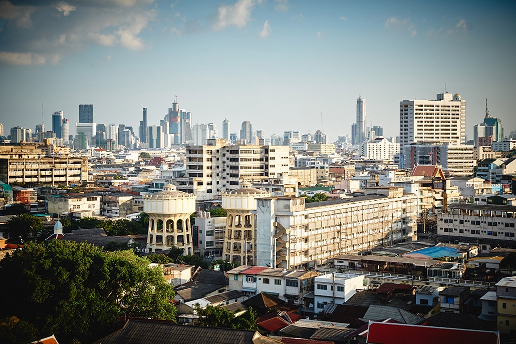 Dächer-Bangkok-Thailand