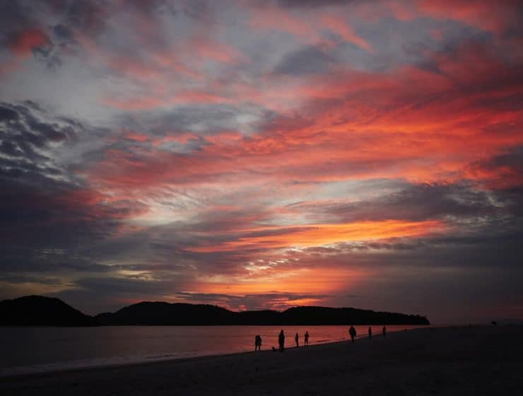 Sonnenuntergang-Langkawi-Malaysia