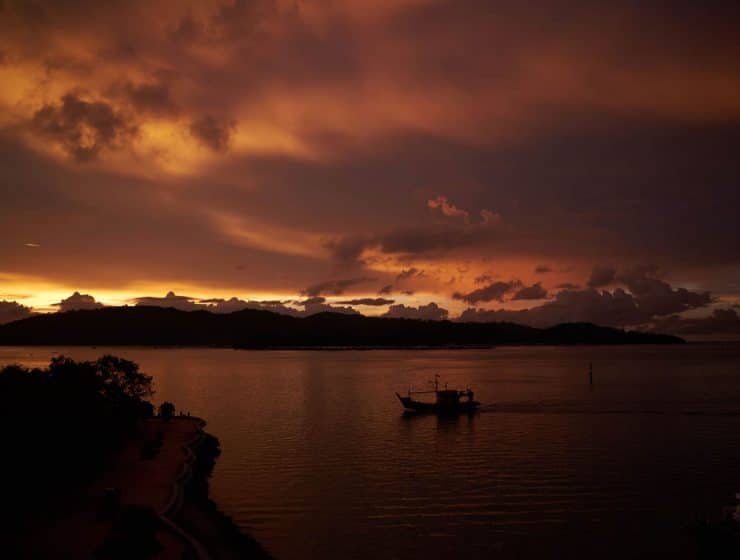 Sonnenuntergang-Kota-Kinabalu-Malaysia