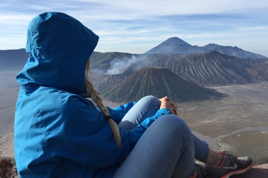 Blick auf den Bromo vom King Kong Hill