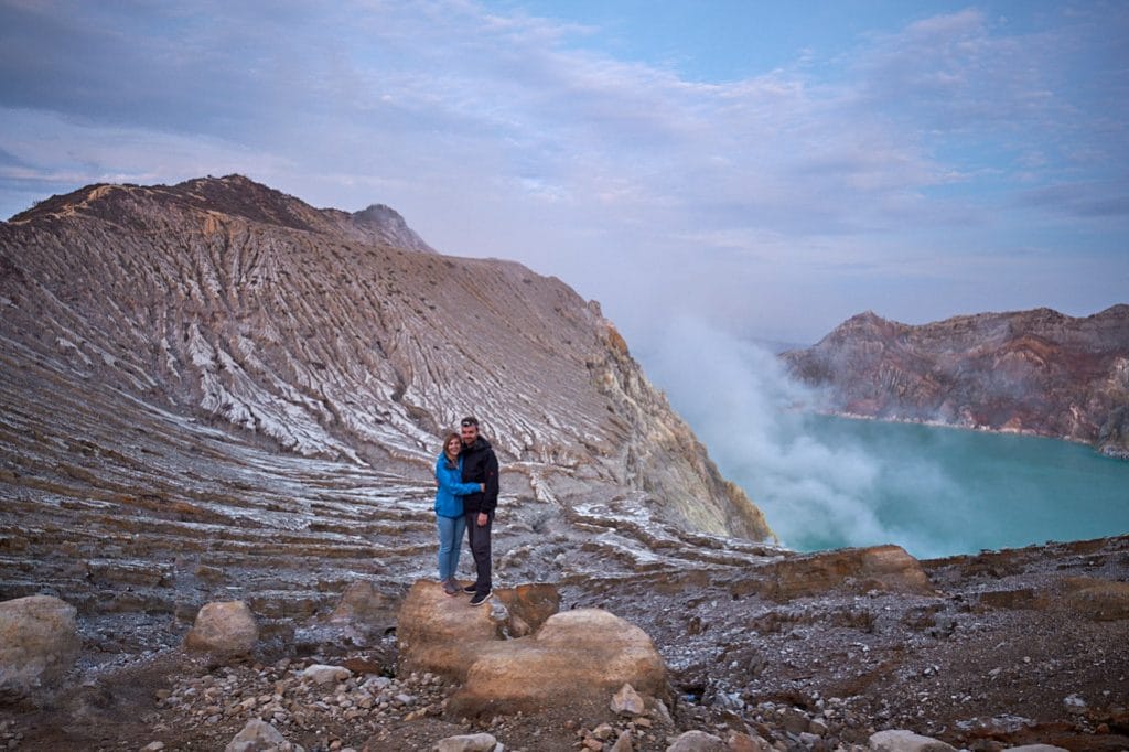 Portrait auf dem Ijen